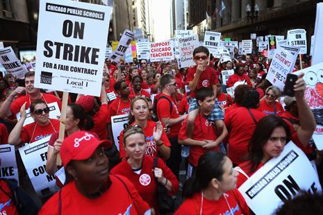 No School?! Chicago teachers strike for respect