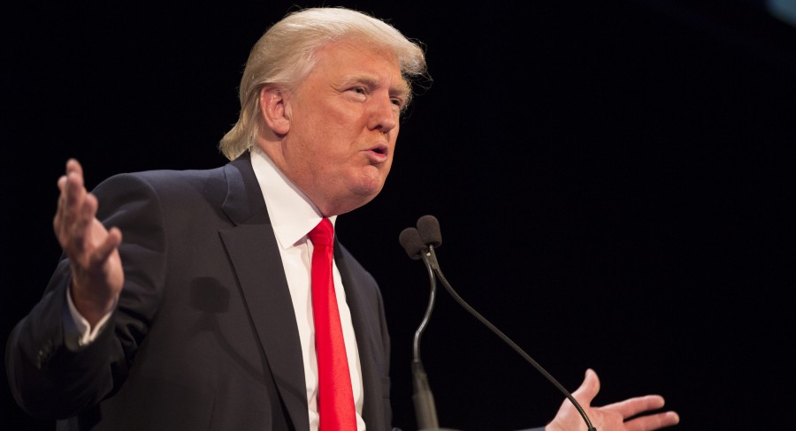 Donald Trump speaks during the family leadership summit in Ames, Iowa Saturday Aug. 10, 2013. Republican presidential hopefuls are hoping to impress conservative voters at the conference organized by an influential Christian group. The daylong event will be one of many candidate cattle calls in the grueling run-up to the 2016 presidential election. None of the potential contenders appearing Saturday has declared candidacy. Conservative voters could be key to a 2016 victory in Iowas caucuses, the nations first presidential nominating event. (AP Photo/Justin Hayworth)