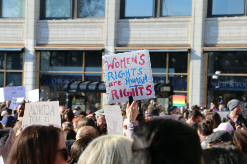 Womens march - Chicago 1