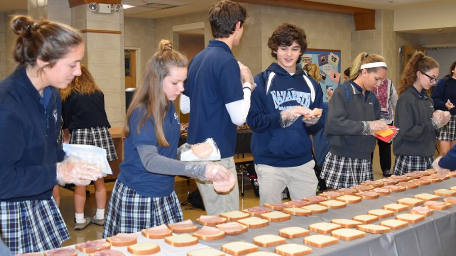 Junior Board helps homeless through service project