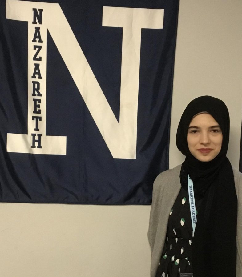 The English department welcomes Sarah Abu-Alsamen 