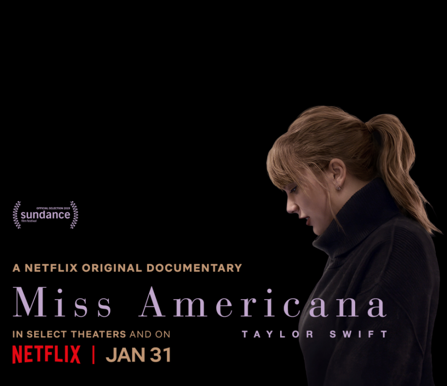 Promotional poster for Netflixs Miss Americana