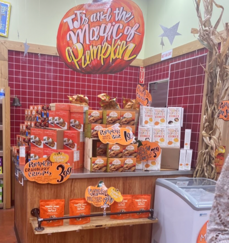 Fall items on display at Trader Joe’s. Photo by Layden Almer
