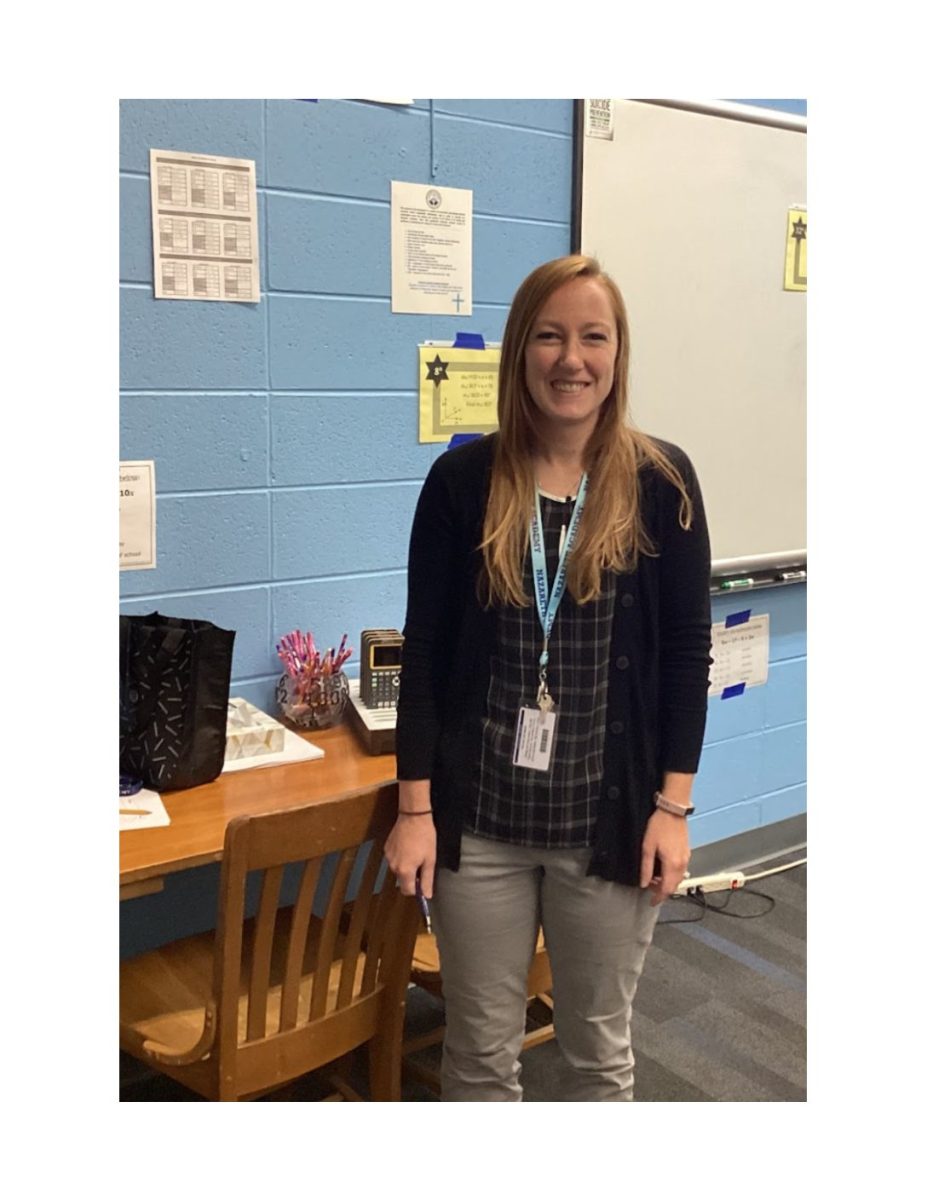 Johnson in her math classroom.